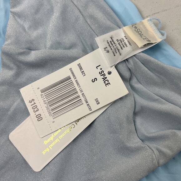 L*Space Shimmer Nancy Lee Bitsy Bottom Small - Picture 7 of 7